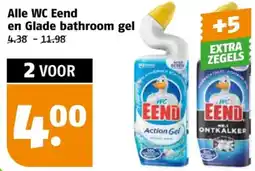 Poiesz Alle WC Eend en Glade bathroom gel aanbieding