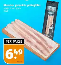 Poiesz Klooster gerookte palingfilet aanbieding