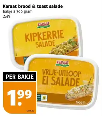Poiesz Karaat brood & toast salade aanbieding