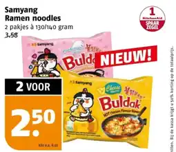 Poiesz Samyang Ramen noodles aanbieding