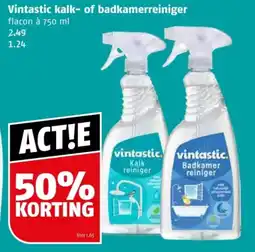 Poiesz Vintastic kalk of badkamerreiniger aanbieding