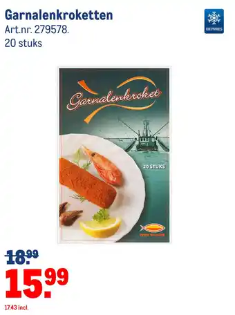 Makro Garnalenkroketten aanbieding