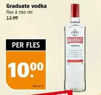 Poiesz Graduate vodka aanbieding