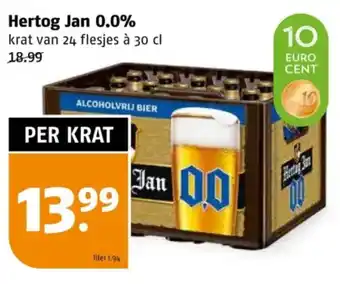 Poiesz Hertog Jan 0.0% aanbieding