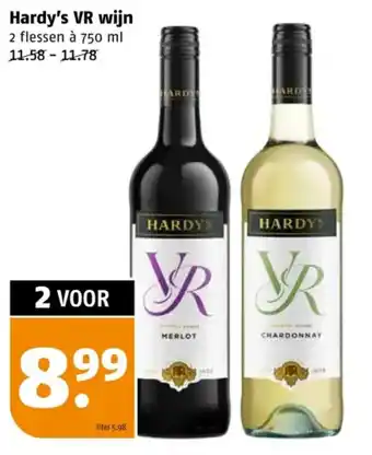 Poiesz Hardy's VR wijn aanbieding