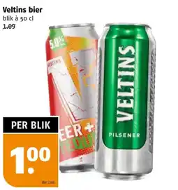 Poiesz Veltins bier aanbieding