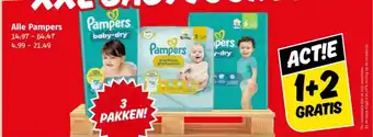 Poiesz Alle Pampers aanbieding