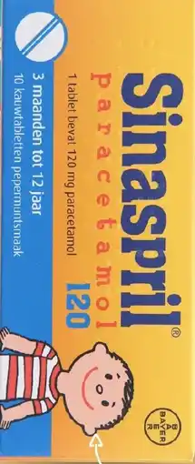 Jumbo Sinaspril paracetamol kauwtabletten aanbieding
