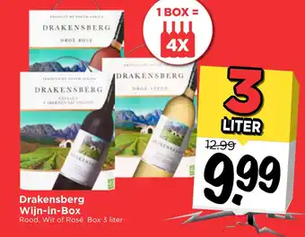 Vomar Voordeelmarkt Drakenberg Wijn-in-Box 3liter aanbieding