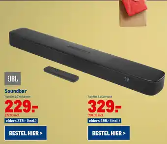 Makro JBL Soundbar aanbieding