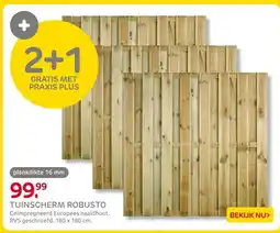 Praxis TUINSCHERM ROBUSTO aanbieding