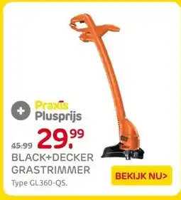 Praxis BLACK+DECKER GRASTRIMMER aanbieding