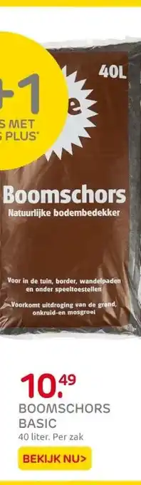 Praxis BOOMSCHORS BASIC aanbieding