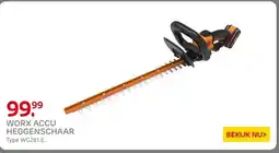 Praxis WORX ACCU HEGGENSCHAAR aanbieding
