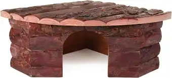 Amazon Trixie 62043 Natural Living Jesper Hoekkuis, Maat Large - 42 x 30 x 30 cm, Hout aanbieding