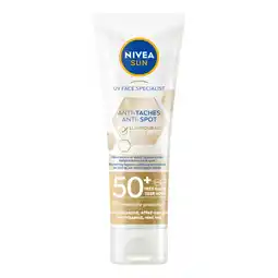 Etos NIVEA SUN UV Face Luminous630 Anti-Spot Fluïde Zonnebrand SPF 50+ 40ML aanbieding