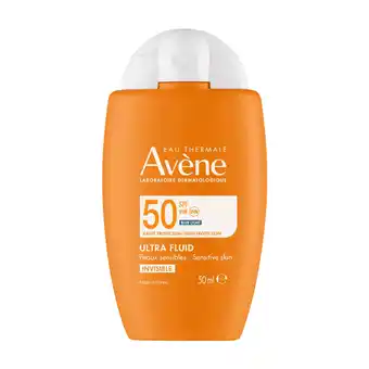 Etos Avène Ultra Fluid Invisible Zonnebrand Gezicht SPF50 50 ML aanbieding