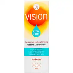 Etos Vision Extra Care Zonnebrand SPF50 180ML aanbieding