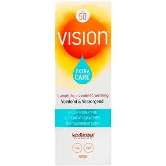 Etos Vision Extra Care Zonnebrand SPF50 180ML aanbieding