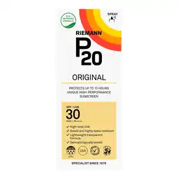 Etos P20 Original Zonnebrand SPF30 175 ML aanbieding