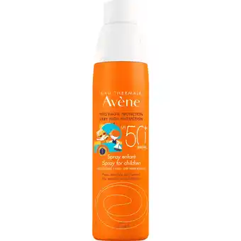 Etos Avène Zonnebrand Spray Kind SPF 50+ 200 ML aanbieding