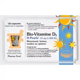 Etos Pharma Nord Bio-Vitamine D3 25μg 1.000IE 120 Capsules aanbieding