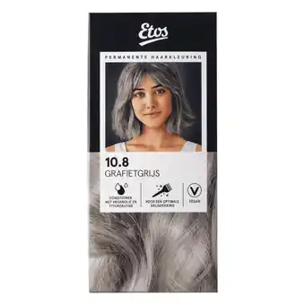 Etos Etos Permanente Haarkleuring 10.8 grafietgrijs aanbieding