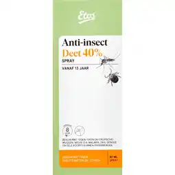 Etos Etos Deet 40% Anti-Insect Spray 60 ML aanbieding