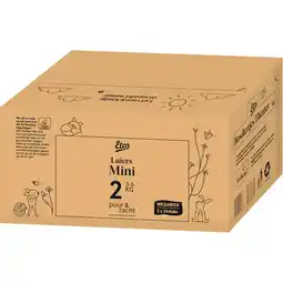 Etos Etos Puur & Zacht Luiers Maat 2 Mini 3-6 kg 102 stuks aanbieding