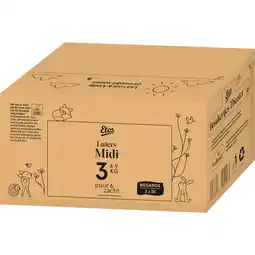 Etos Etos Puur & Zacht Luiers Maat 3 Midi 4-9 kg 90 stuks aanbieding