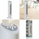 Bol.com Daewoo 30” witte torenventilator|90• oscillerend|timer|3 snelheden aanbieding