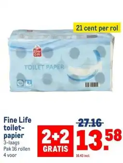 Makro Fine Life toiletpapier aanbieding