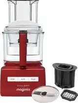 Bol.com Magimix CS 5200 XL - Foodprocessor - Keukenmachine met Sapcentrifuge - Dice kit - Rood aanbieding