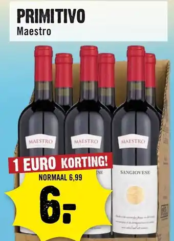 Dirck 3 Primitivo Maestro aanbieding