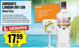 Dirck 3 GORDON'S LONDON DRY GIN aanbieding