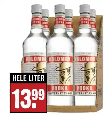 Dirck 3 Oblomov Vodka aanbieding