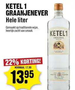 Dirck 3 KETEL 1 GRAANJENEVER aanbieding