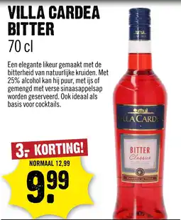 Dirck 3 VILLA CARDEA BITTER aanbieding