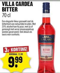 Dirck 3 VILLA CARDEA BITTER aanbieding