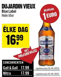 Dirck 3 DUJARDIN VIEUX Blue Label aanbieding