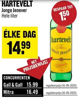 Dirck 3 HARTEVELT Jonge Jenever aanbieding