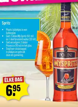 Dirck 3 POLINI MYSPRITZ aanbieding