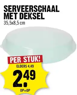 Dirck 3 Serveerschaal met deksel aanbieding