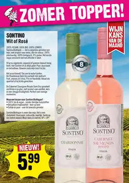Dirck 3 SONTINO Wit of Rosé aanbieding
