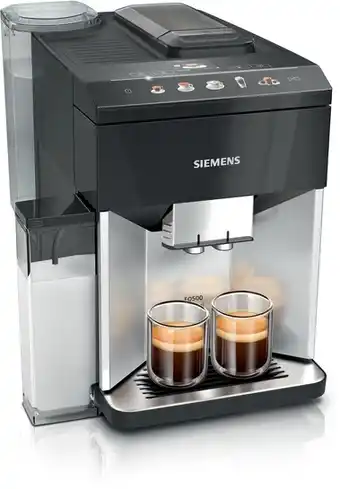 Bol.com Siemens EQ500 TQ513R01 - Volautomatische espressomachine - Licht zilver aanbieding
