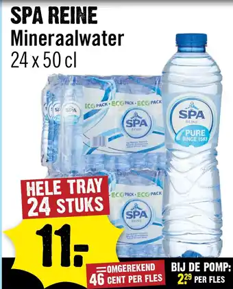 Dirck 3 SPA REINE Mineraalwater aanbieding