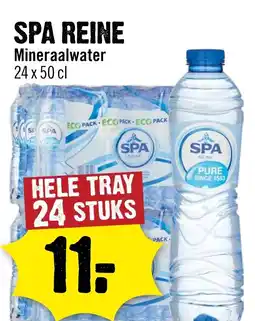 Dirck 3 SPA REINE Mineraalwater aanbieding