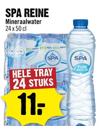 Dirck 3 SPA REINE Mineraalwater aanbieding