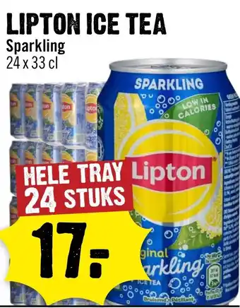 Dirck 3 LIPTON ICE TEA Sparkling aanbieding