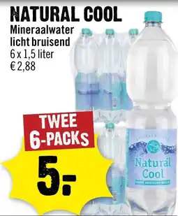 Dirck 3 Natural cool Mineraalwater licht bruisend aanbieding
